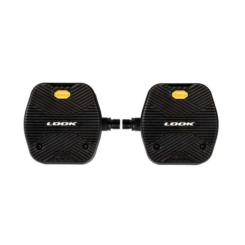 Look Geo City Grip Flat Pedal - Black