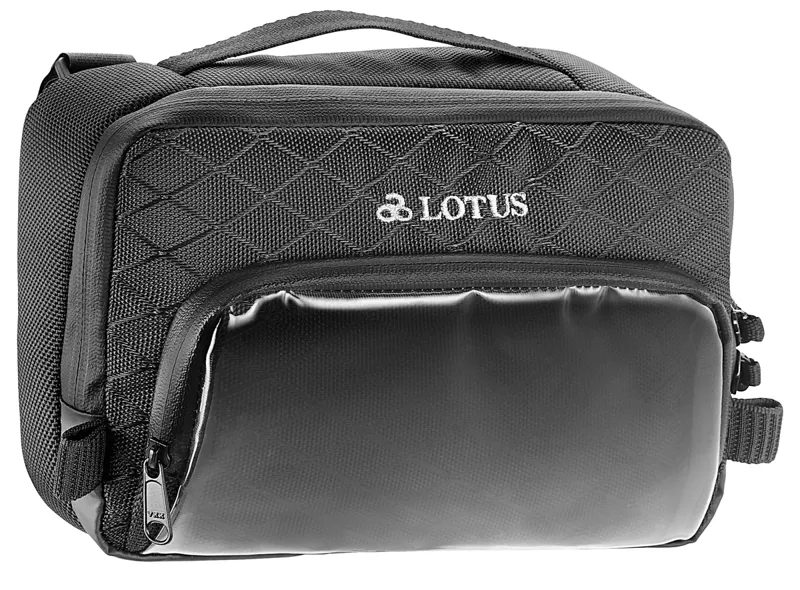 Lotus Commuter Multi-Function 1.2L Handlebar Bag - Black