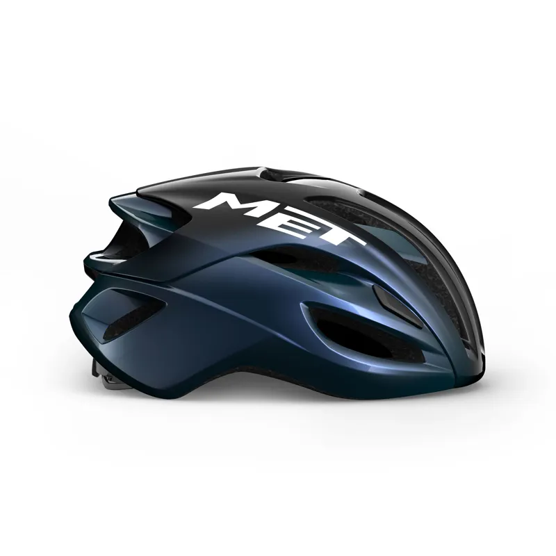 MET Rivale Road Cycling Helmet with MIPS - Blue Metallic-2