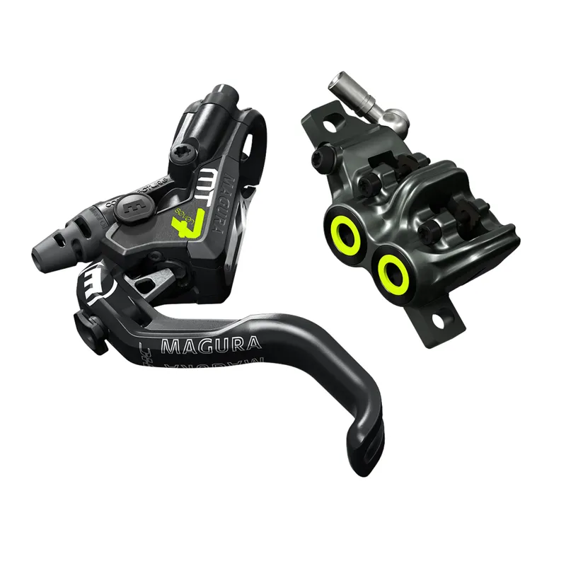 Magura MT7 Pro 1-Finger HC Lever Blade - Black/Yellow