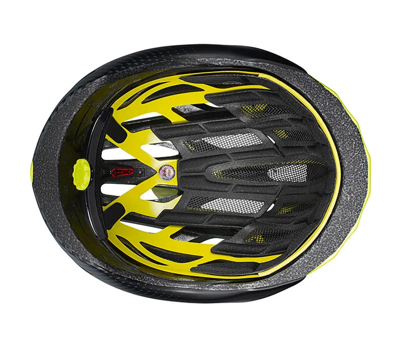 NEW Mavic Ksyrium Pro Road Cycling Helmet with MIPS - Safety Yellow/Black-2