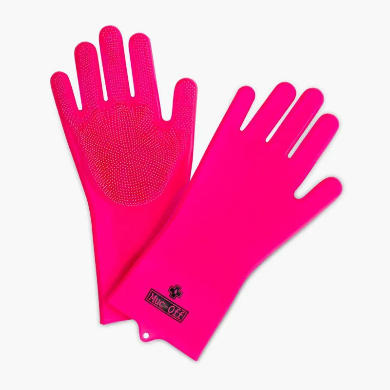 Muc-Off Deep Scrubber Gloves - Pink