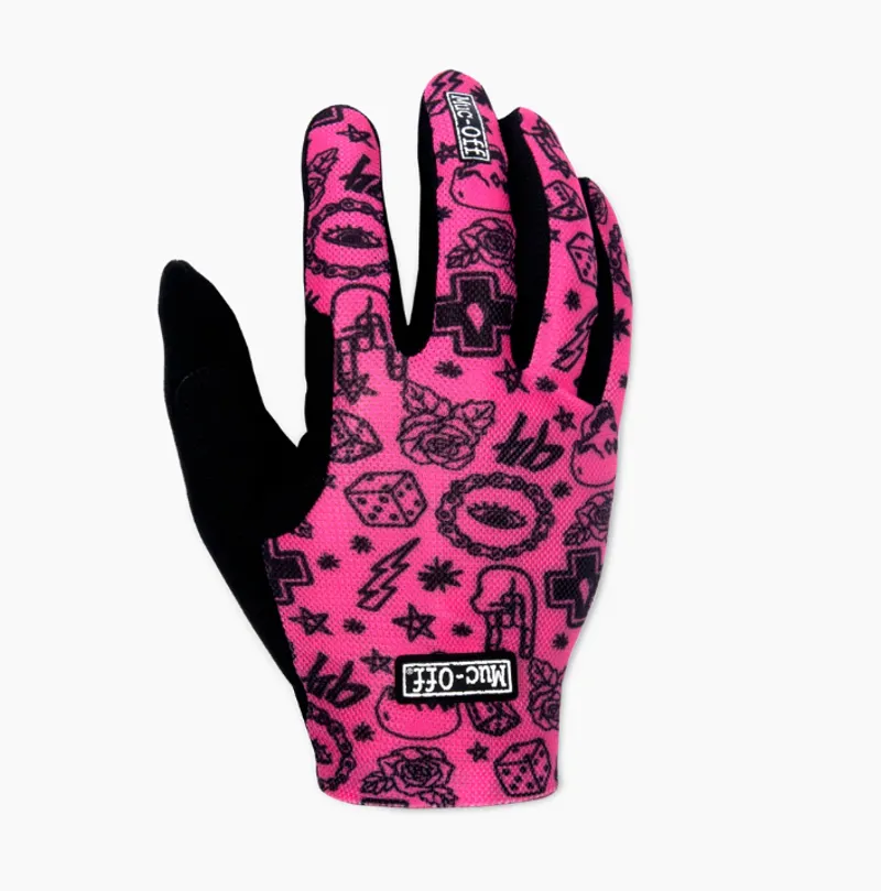 Muc-Off Summer Lightweight Mesh Rider Gloves - Pink