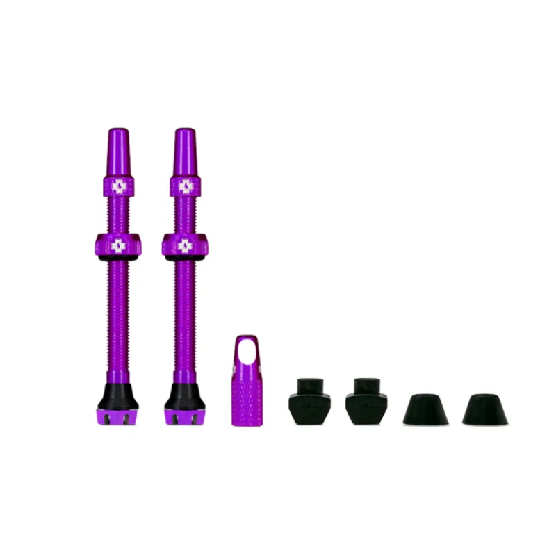 Muc-Off Tubeless Valves 60mm V2 - Purple