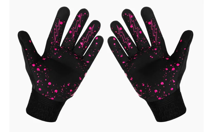 Muc-Off Winter Ride Gloves - Black/Grey Bolt-1