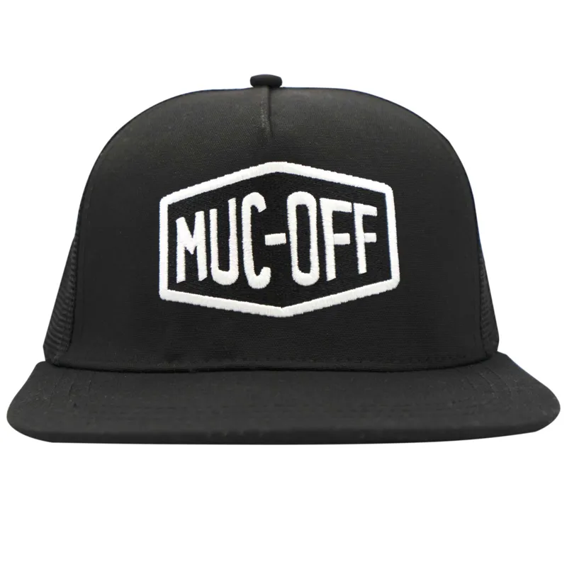 Muc-Off Works Snapback Mesh Trucker Cap - Black