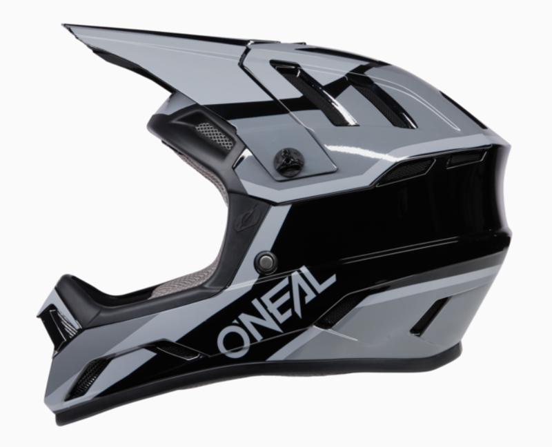 ONeal Backflip Strike Full Face MTB Helmet - Black/Grey-1
