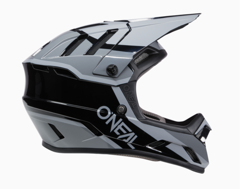 ONeal Backflip Strike Full Face MTB Helmet - Black/Grey-3