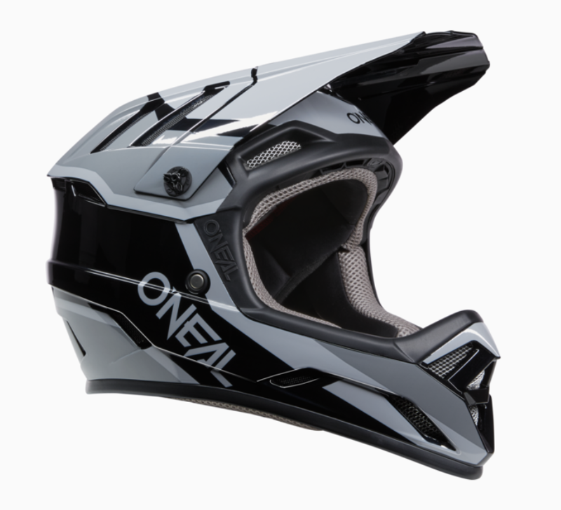 ONeal Backflip Strike Full Face MTB Helmet - Black/Grey-4