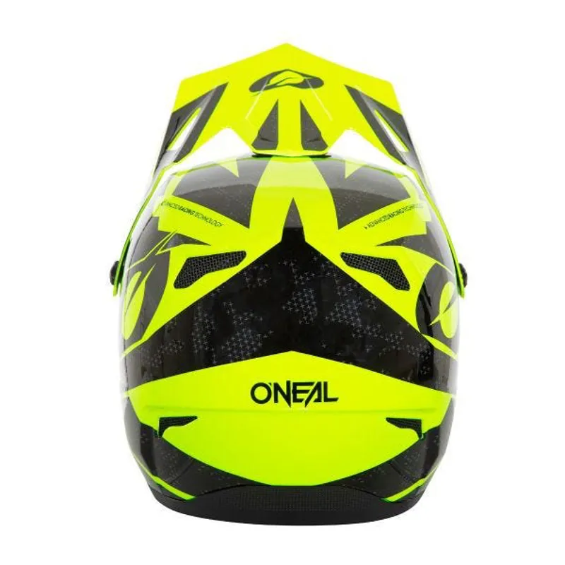 ONeal Sonus Full Face MTB Helmet - Neon Yellow/Black-2
