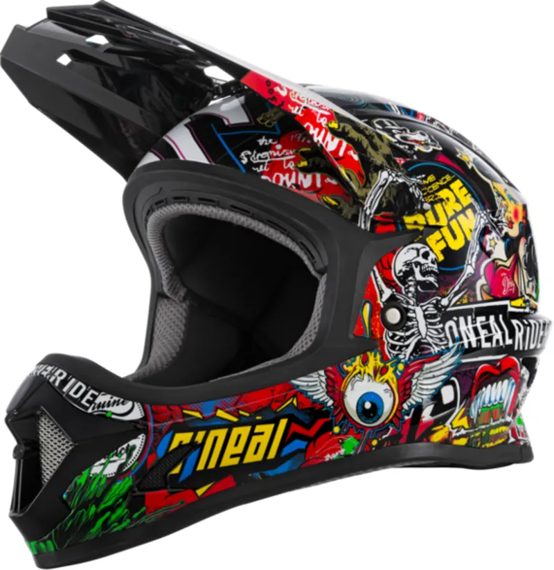 ONeal Sonus Youth Full Face MTB Helmet - Crank V.21 Multi