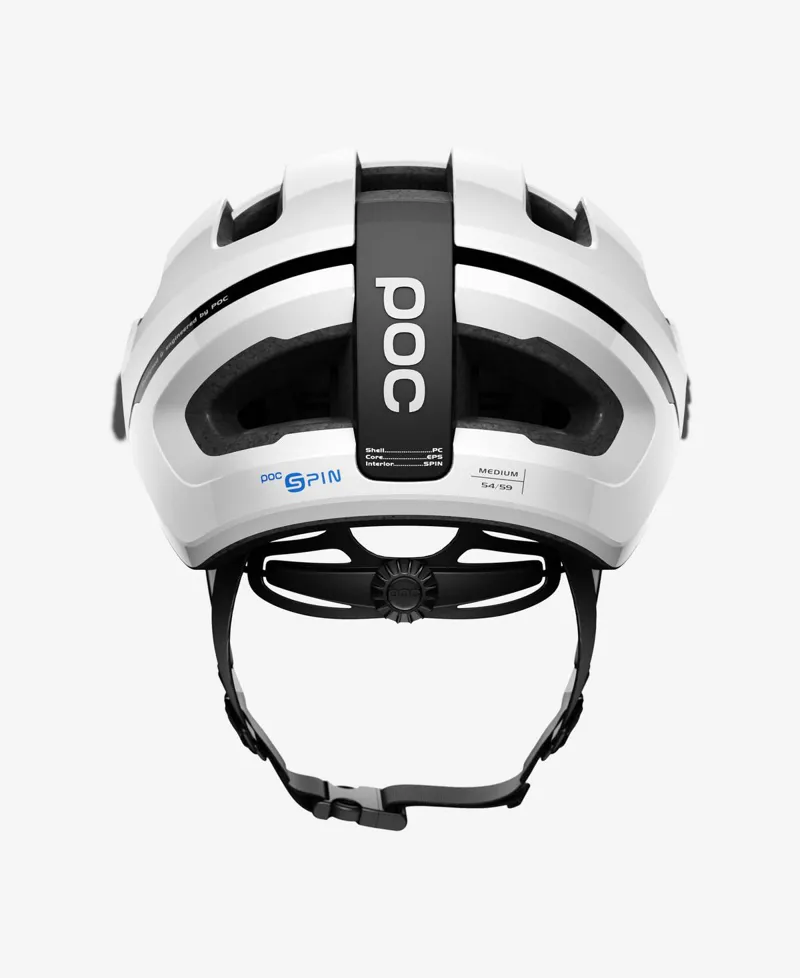POC Omne Air Spin Road Cycling Helmet - Hydrogen White-3