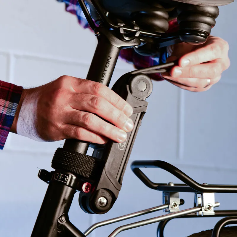 Oxford LinkLock Folding Bicycle Lock - Black-2