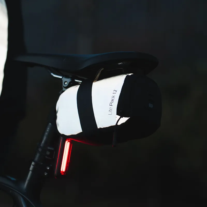 Oxford Lite Pack 1.2l Saddle Bag - Silver-2