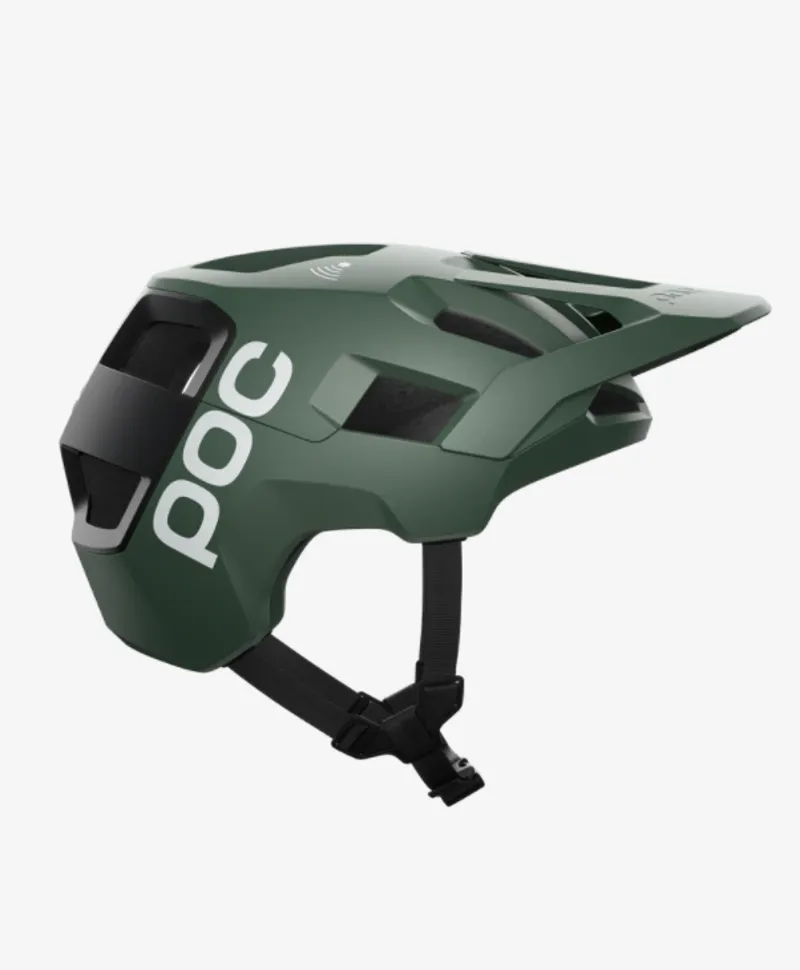POC Kortal Race MTB Helmet with MIPS - Epidote Green/Uranium Black Metallic/Matt-2