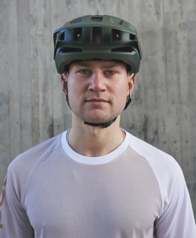 POC Kortal Race MTB Helmet with MIPS - Epidote Green/Uranium Black Metallic/Matt-4