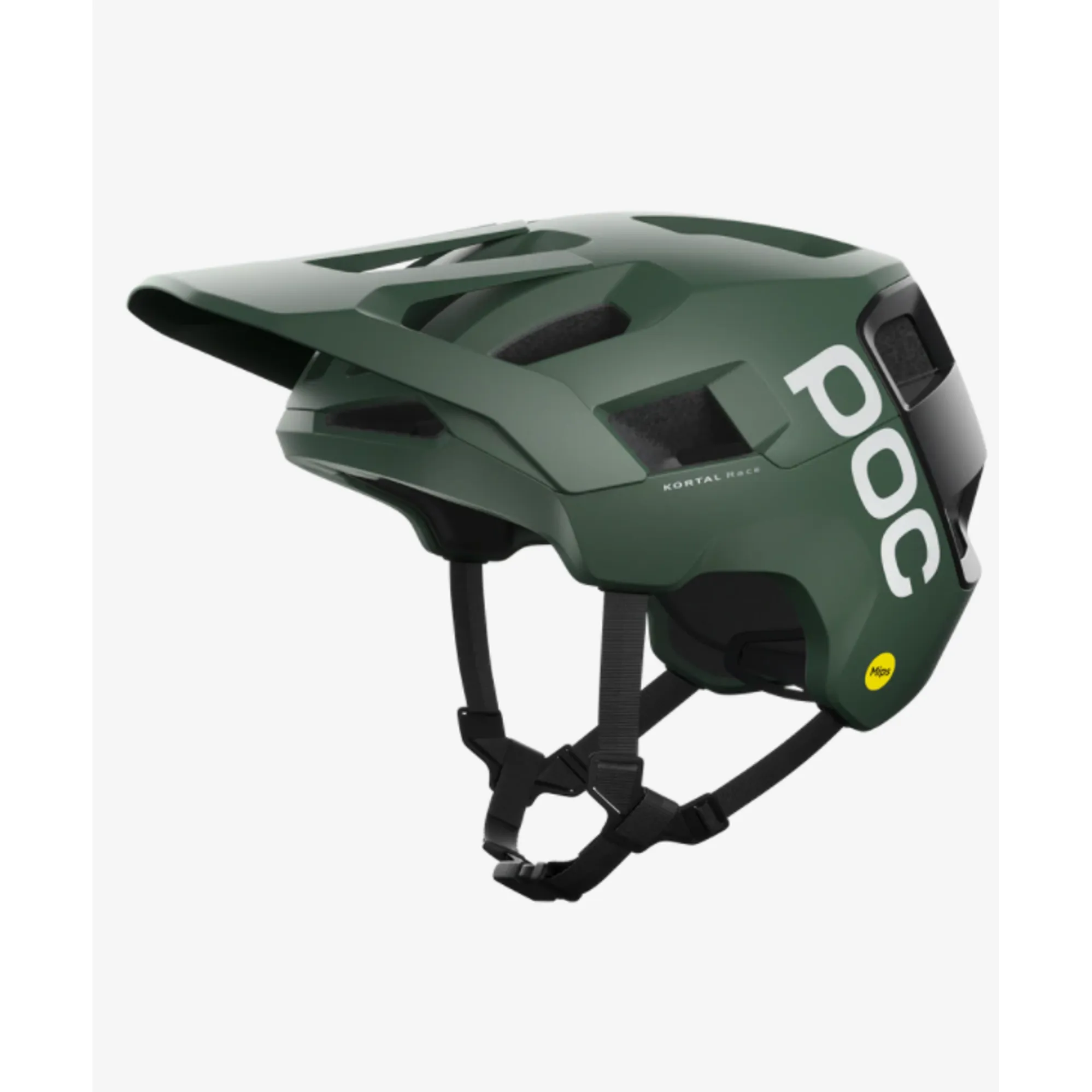 POC Kortal Race MTB Helmet with MIPS Epidote Green Uranium