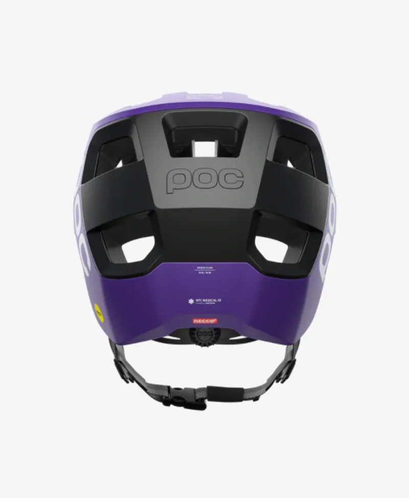 POC Kortal Race MTB Helmet with MIPS - Sapphire Purple/Uranium Black Metallic/Matt-3