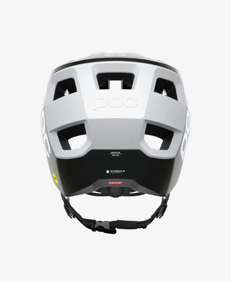POC Kortal Race MTB Helmet with MIPS - Uranium Black Matt/Hydrogen White-3