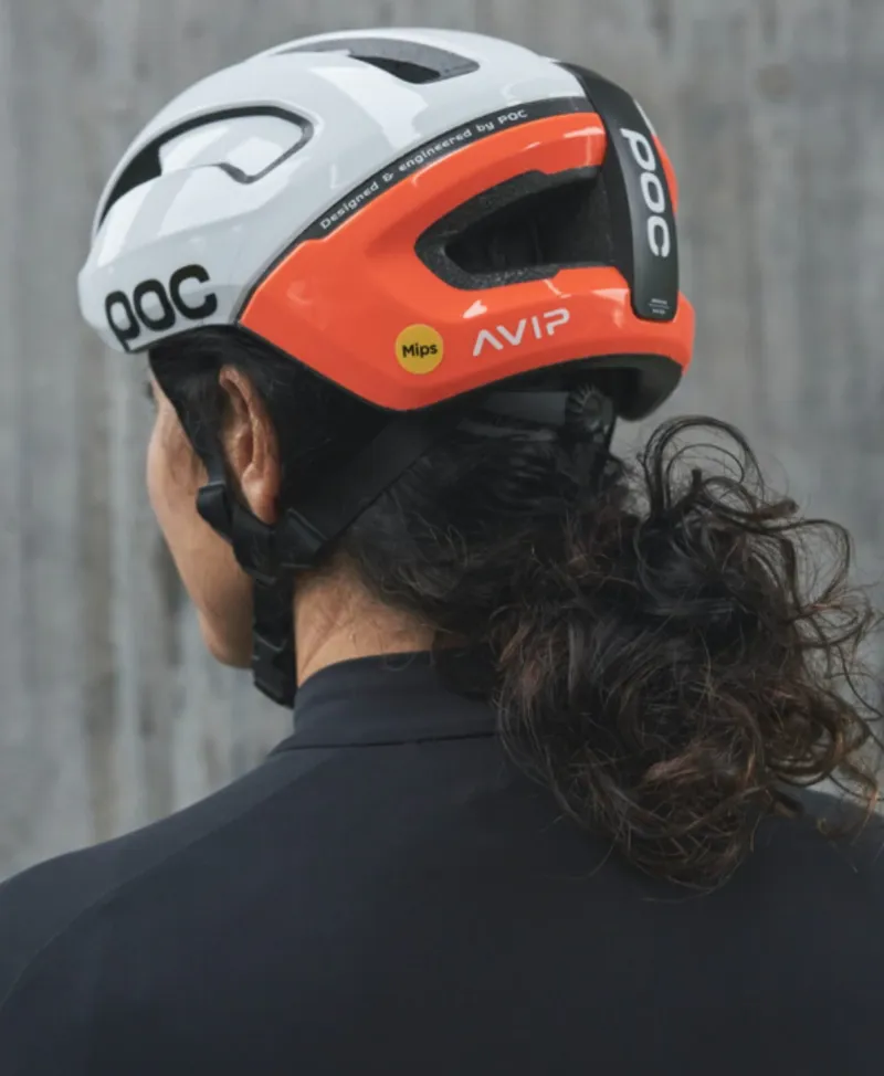 POC Omne Air Road Cycling Helmet with MIPS - Fluorescent Orange AVIP-4