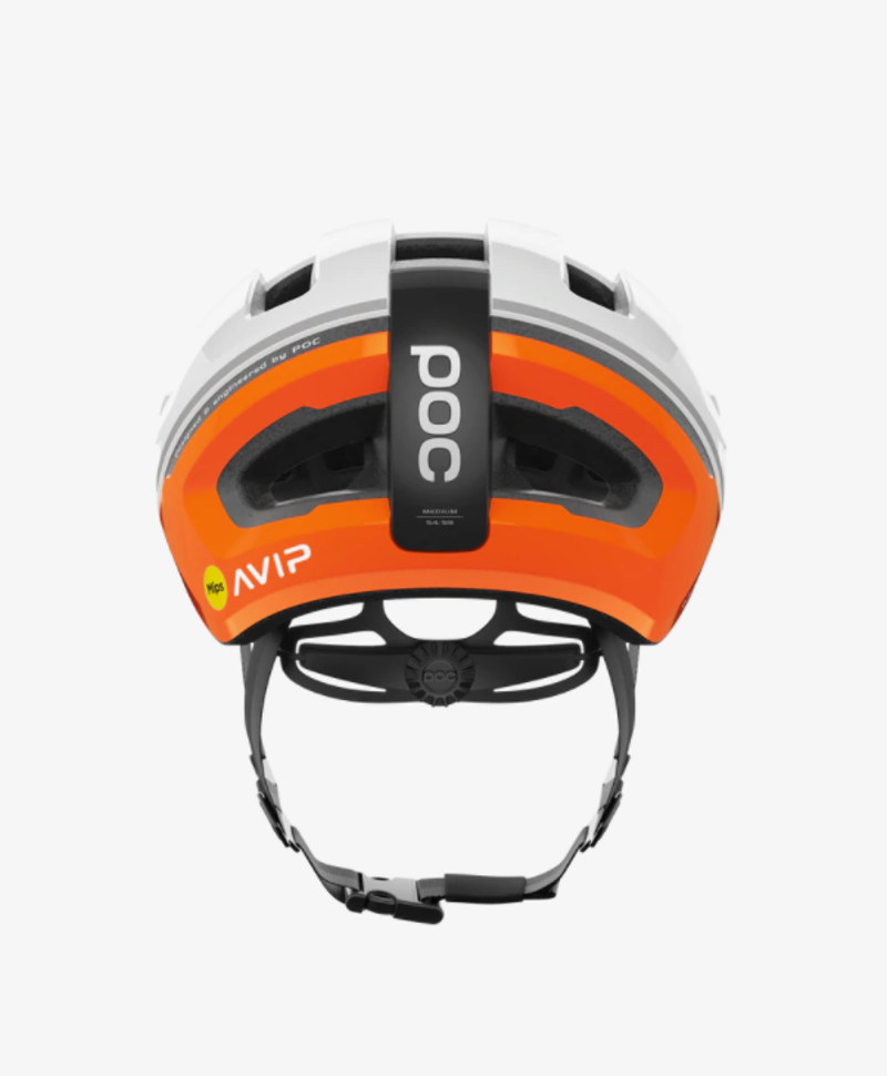POC Omne Air Road Cycling Helmet with MIPS - Fluorescent Orange AVIP-3