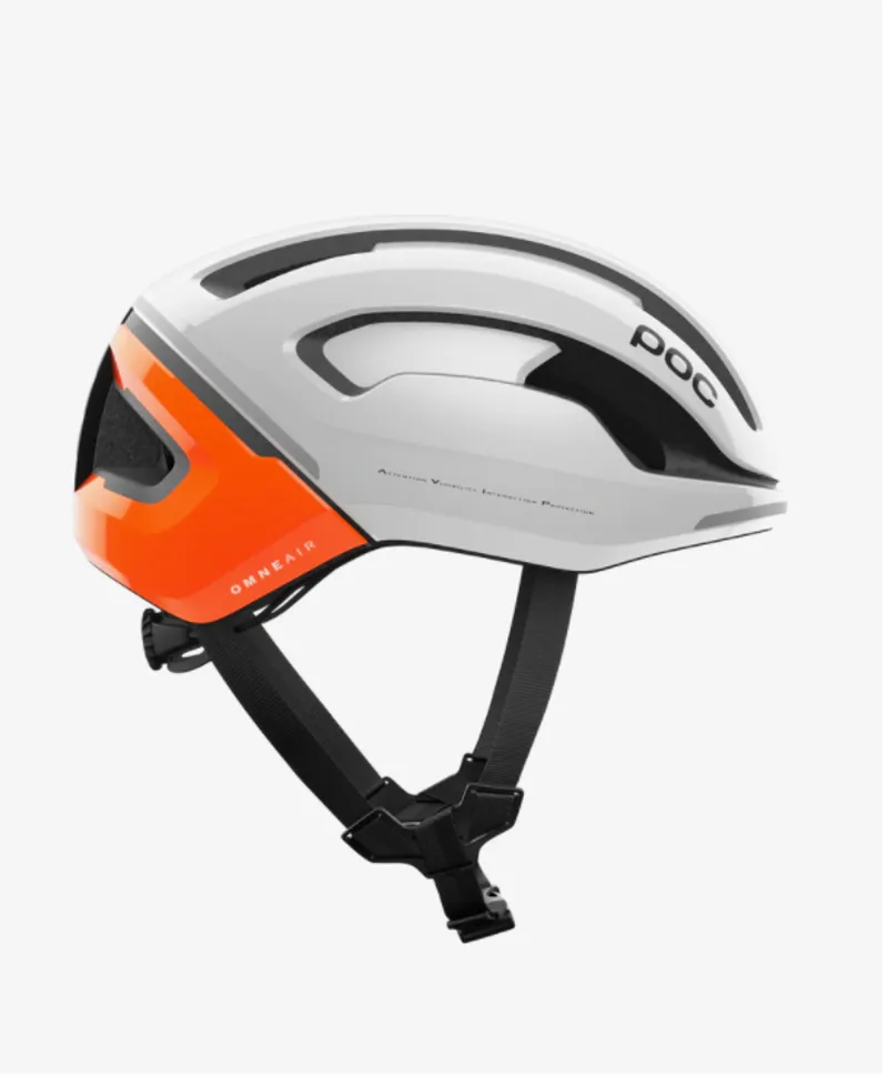 POC Omne Air Road Cycling Helmet with MIPS - Fluorescent Orange AVIP-1