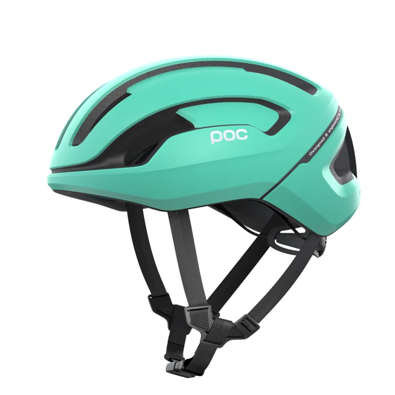 POC Omne Air Spin Road Cycling Helmet - Fluorite Green Matte