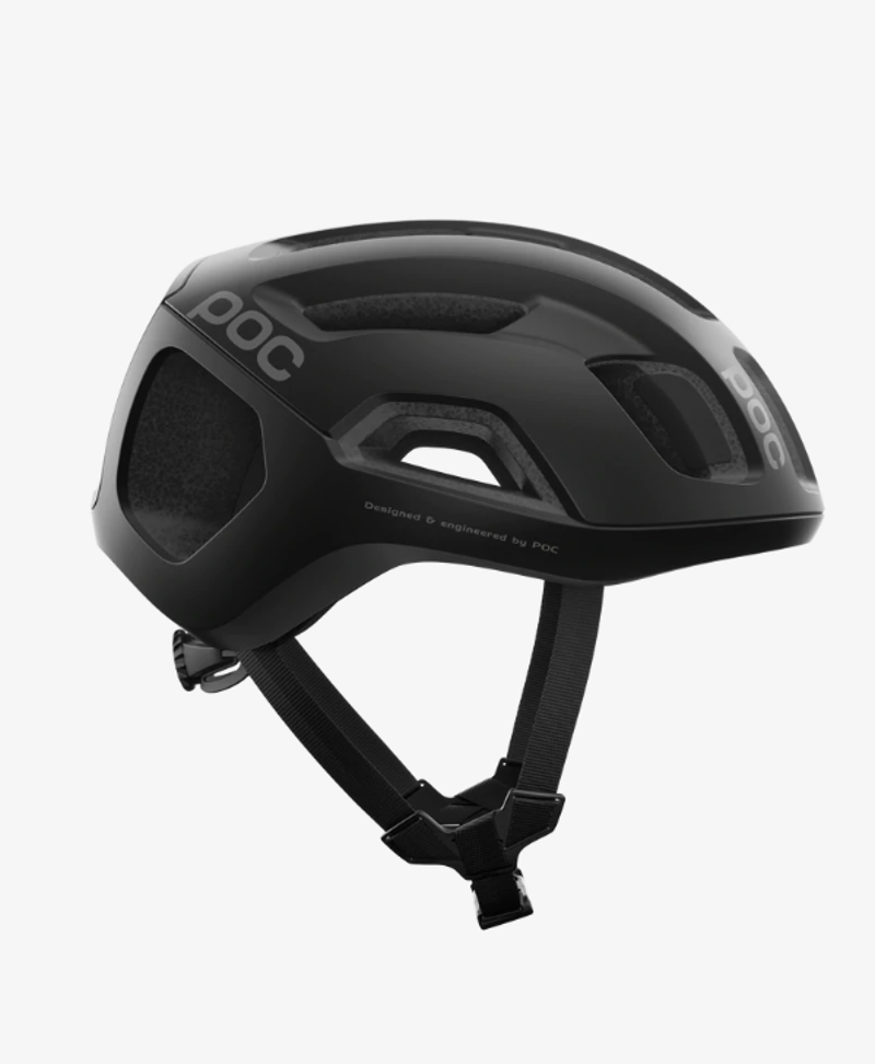 POC Ventral Air Road Cycling Helmet with MIPS - Uranium Black Matte-2