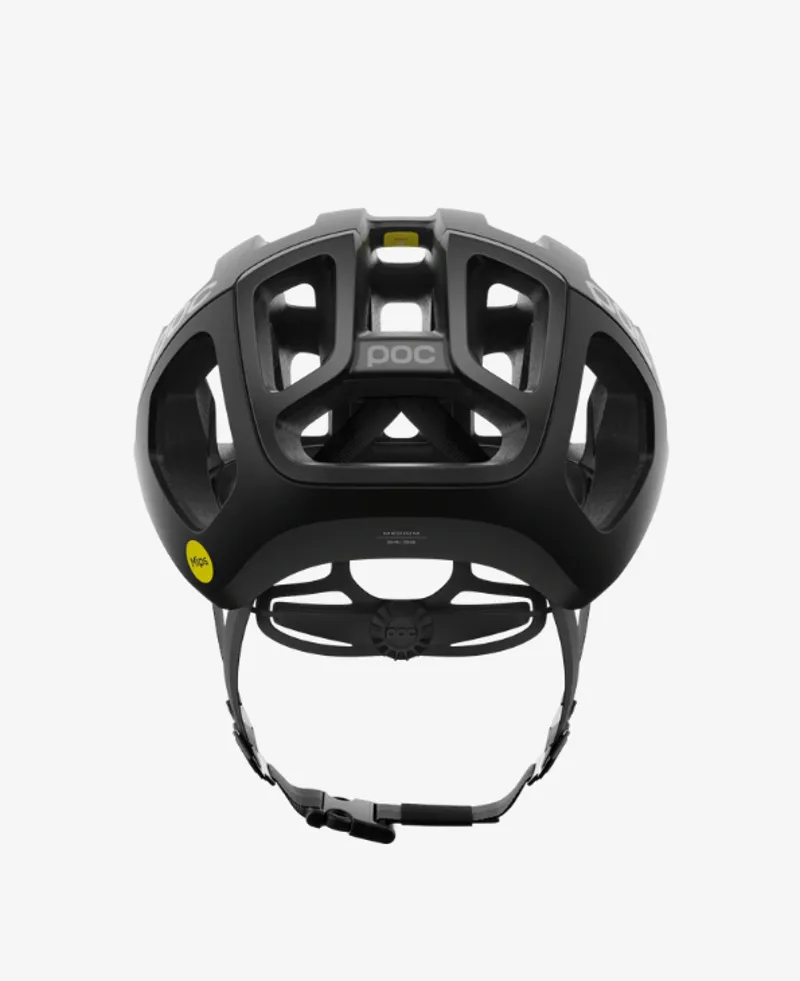 POC Ventral Air Road Cycling Helmet with MIPS - Uranium Black Matte-3