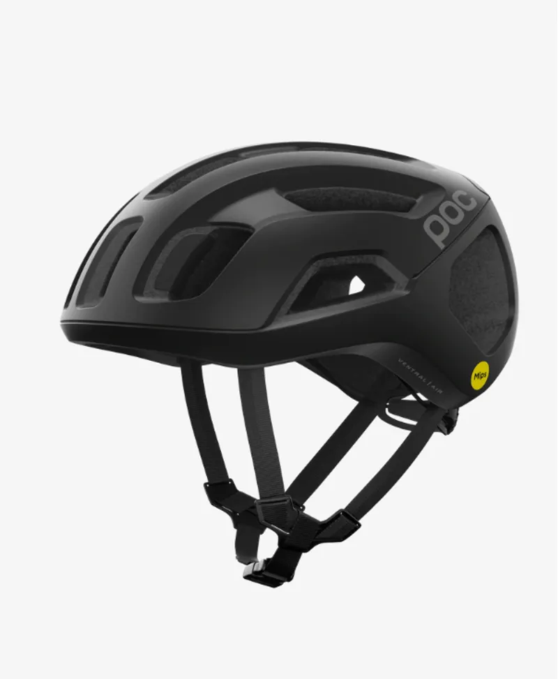 POC Ventral Air Road Cycling Helmet with MIPS - Uranium Black Matte