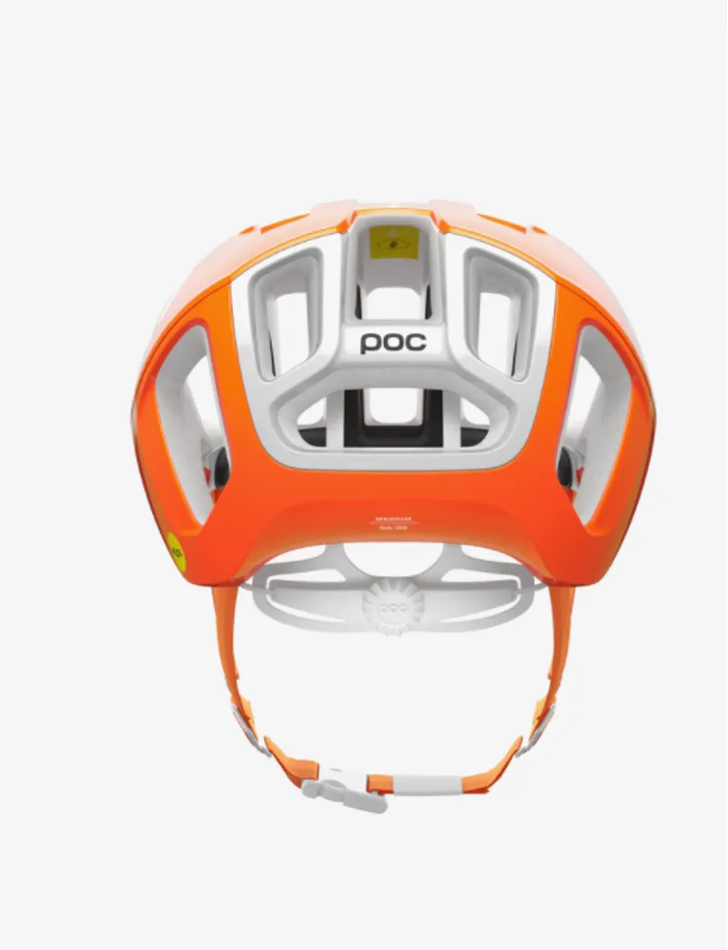 POC Ventral Road Cycling Helmet with MIPS - Fluorescent Orange AVIP-2