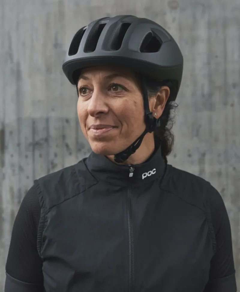 POC Ventral Road Cycling Helmet with MIPS - Uranium Black Matte-4