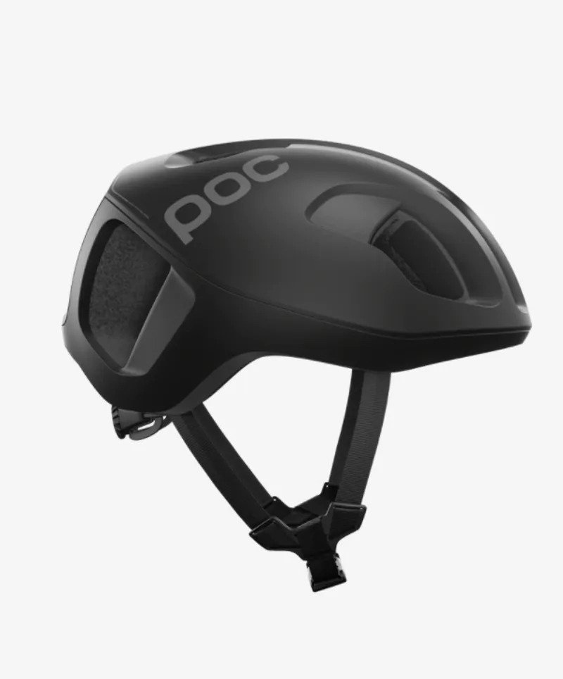 POC Ventral Road Cycling Helmet with MIPS - Uranium Black Matte-1