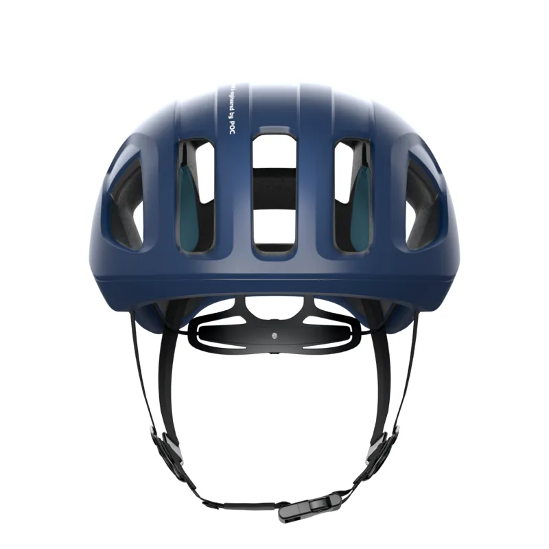 POC Ventral Spin Road Cycling Helmet Lead Blue Matte