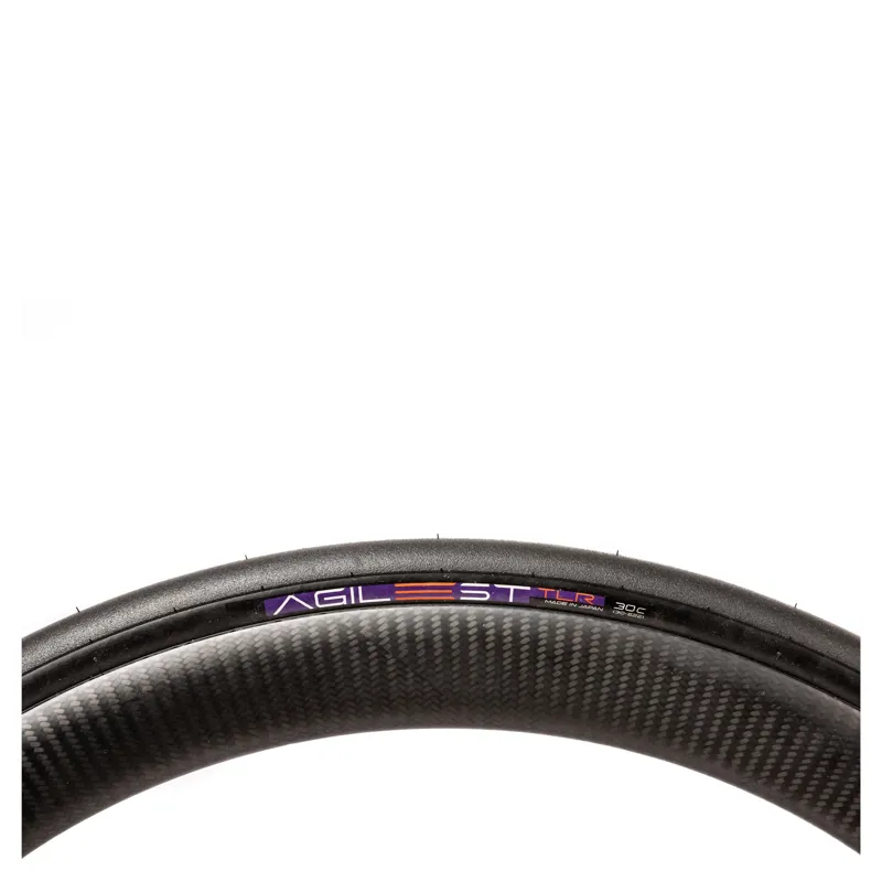 Panaracer Agilest TLD 700c Folding Road Tyre - Black/Black-1