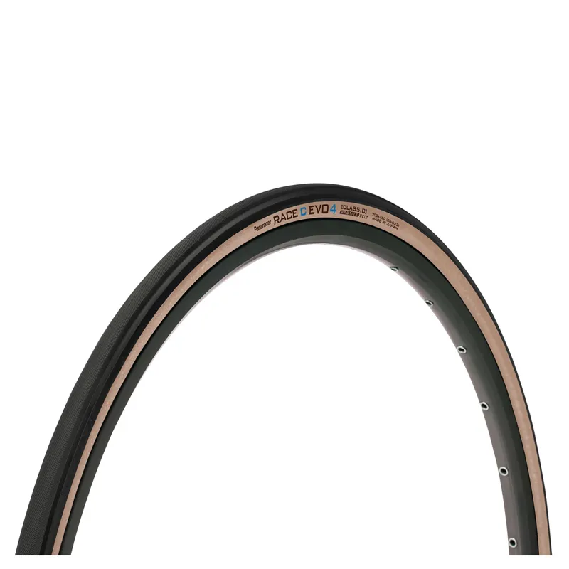 Panaracer Race C Evo 4 Folding Road Tyre - Black/Amber