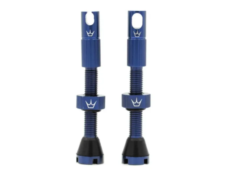 Peatys x Chris King Tubeless MK2 Valves 42mm - Navy