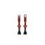 Peatys x Chris King Tubeless MK2 Valves 42mm - Red