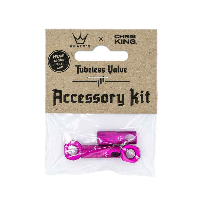 Peatys x Chris King Tubeless Valve Accessory Kit - Punch