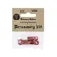 Peatys x Chris King Tubeless Valve Accessory Kit - Red