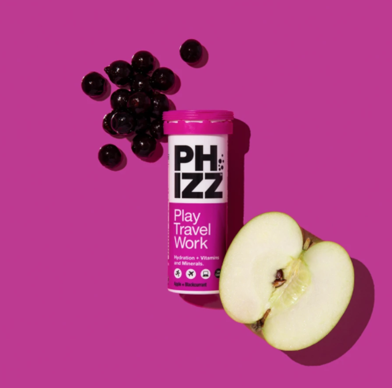 Phizz Multivitamin 10 Hydration Tablets 2-in-1 - Apple and Blackcurrant-1