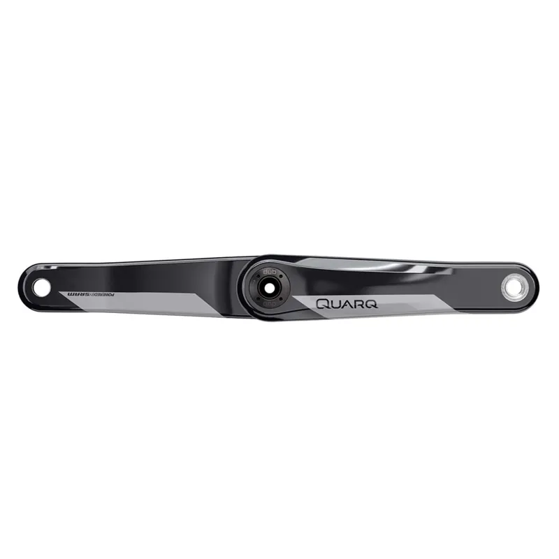 Quarq Crank Arm Assembly D2 DUB No Power - V2 - Gloss Black
