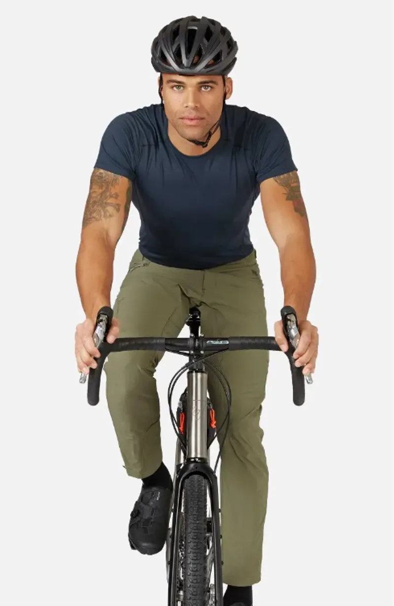 Rab Cinder Crank Mens Trouser Pants - Light Khaki-3