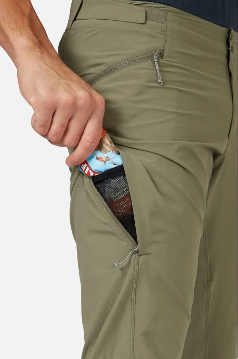 Rab Cinder Crank Mens Trouser Pants - Light Khaki-5