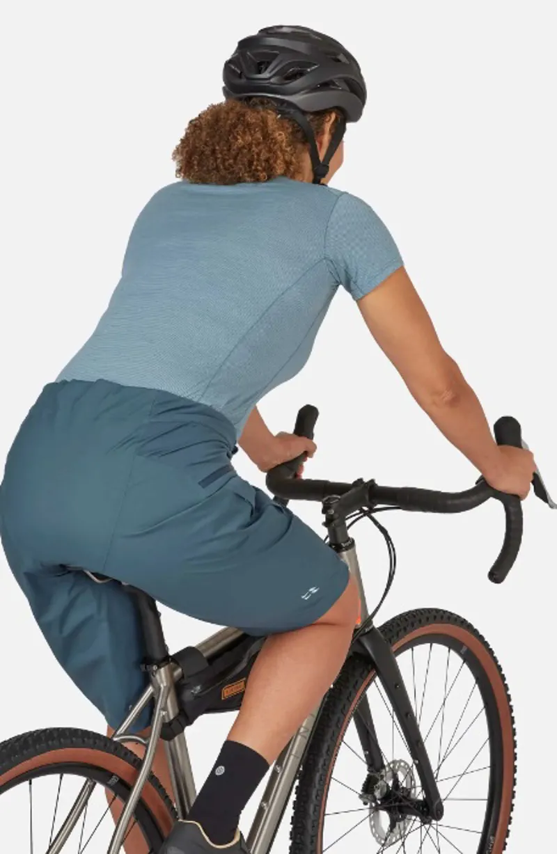 Rab Cinder Kinetic Womens Waterproof Shorts - Orion Blue-3