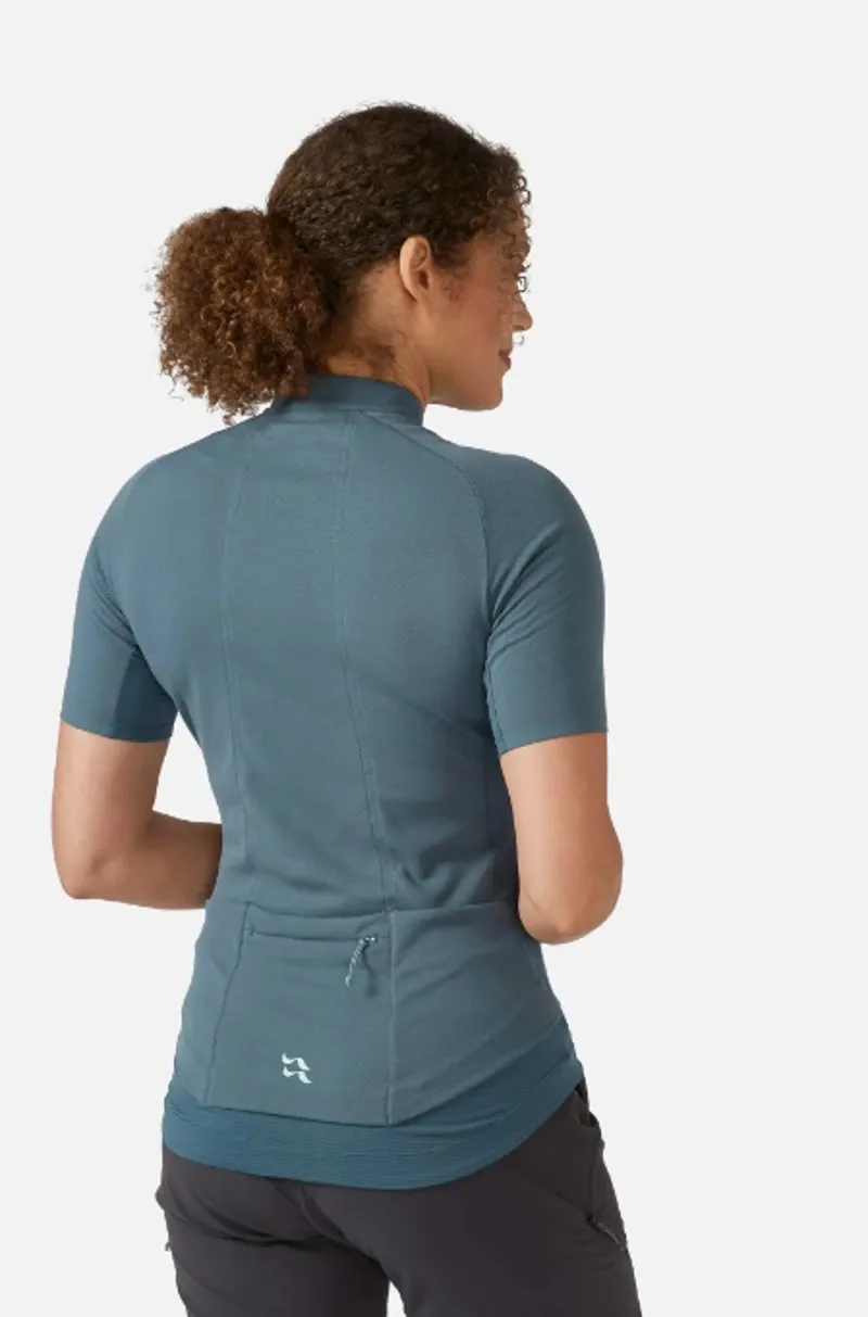 Rab Cinder Womens Jersey Top - Orion Blue-1