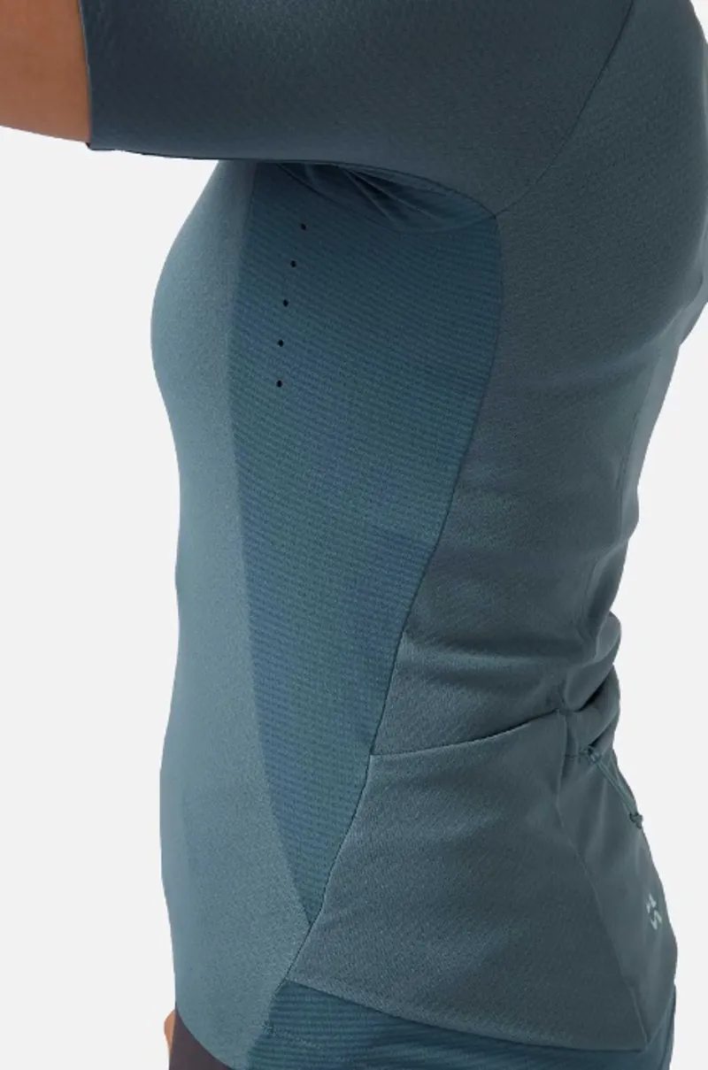 Rab Cinder Womens Jersey Top - Orion Blue-2