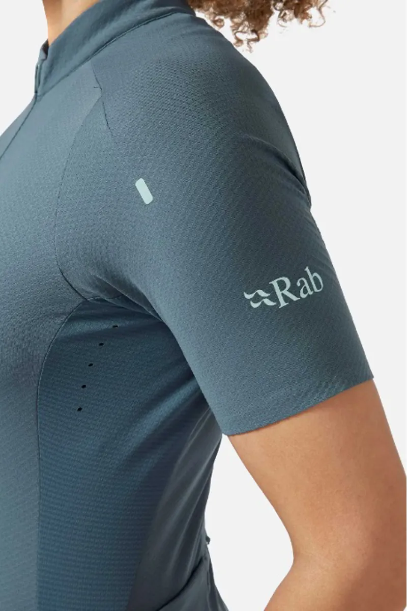 Rab Cinder Womens Jersey Top - Orion Blue-4