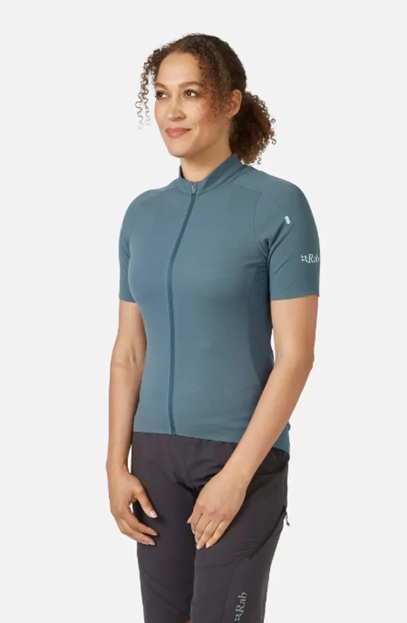 Rab Cinder Womens Jersey Top - Orion Blue