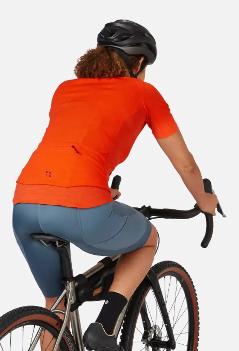 Rab Cinder Womens Jersey Top - Red Grapefruit-1